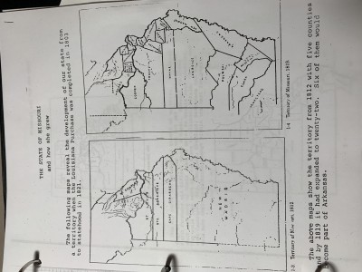 Missouri territory map