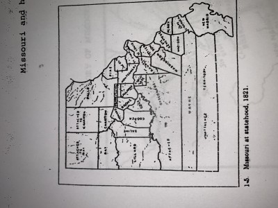 Missouri territory map