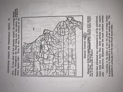 Missouri territory map