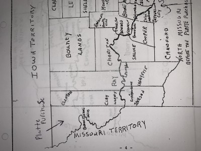 Missouri territory map